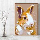 Paint by Numbers Rabbit Animals Animal Art